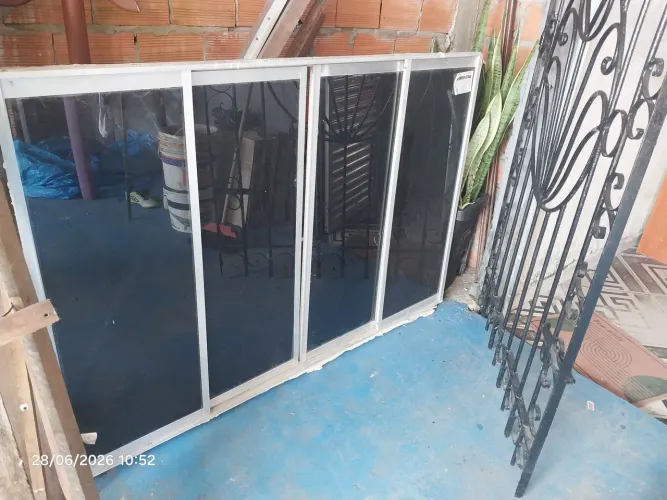 Janela de alumínio 1.5 X 1