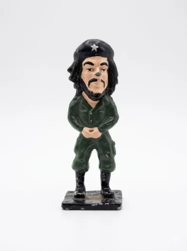 Raridade: Miniatura Che Guevara Em Chumbo (Anos 70)