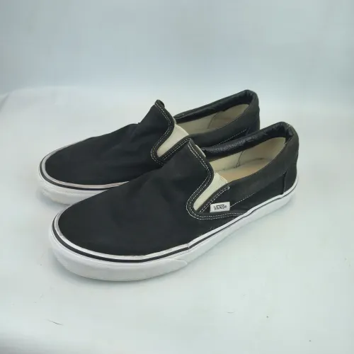 Slio-on iate preto vans tamanho 40 unissex 