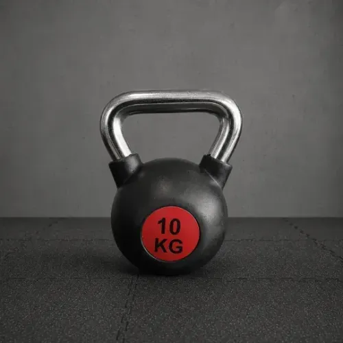 Kettlebell 10kg Import Pegada Cromada 