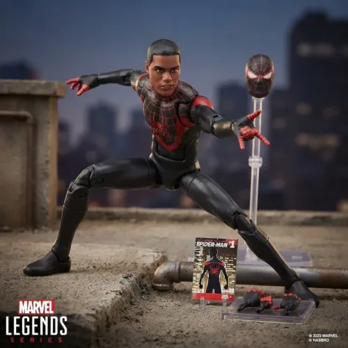 Spiderman Miles Morales Ultimate Marvel Legends