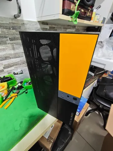 GEOMETRIC FUTURE MODEL 5 VENT SEM FANS - GAMER - CAIXA ABERTA P/ VÍDEO YOUTUBE - NOVÍSSIMA