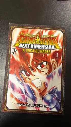 Mangá Cavaleiros do Zodíaco Next Dimension (volume 1)