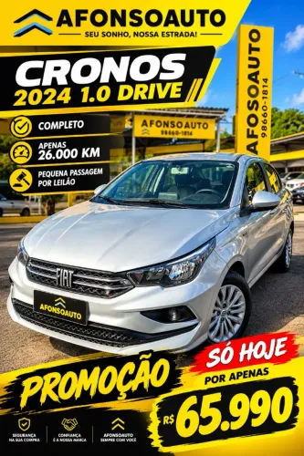 Fiat Cronos Drive 1.0 6V 2024