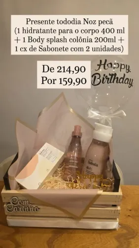 Presente Natura tododia Noz pecã