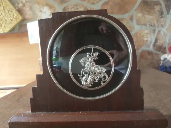 Quadro de mesa são jorge
