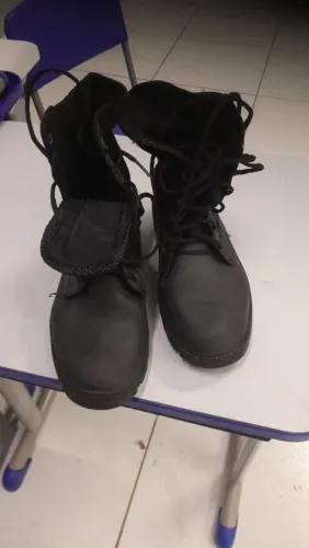 Bota coturno 