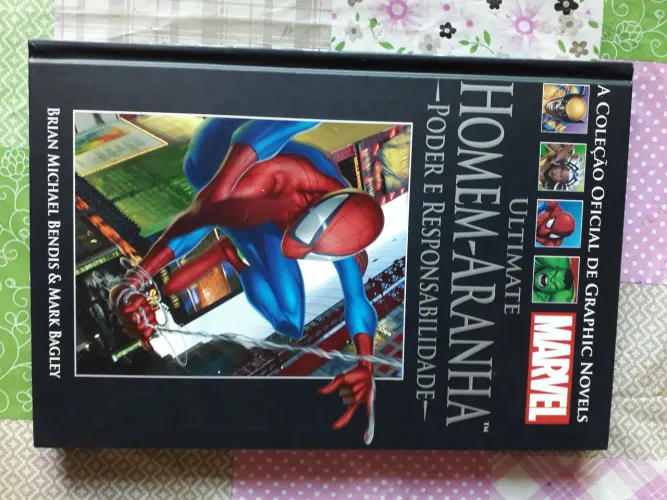 Coleção Marvel salvat ultimate homem-aranha poder e responsabilidade
