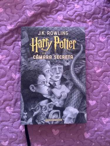 Livro Capa Dura Harry Potter e a Câmara Secreta Edição limitada 