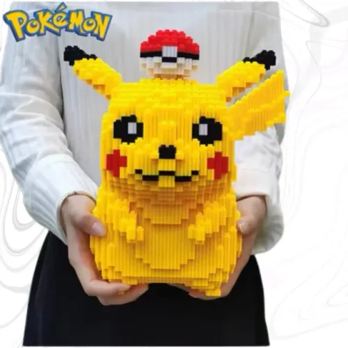 [NOVO] Pikachu Pokémon 5210 Peças Colecionável - Garantia 30 Dias