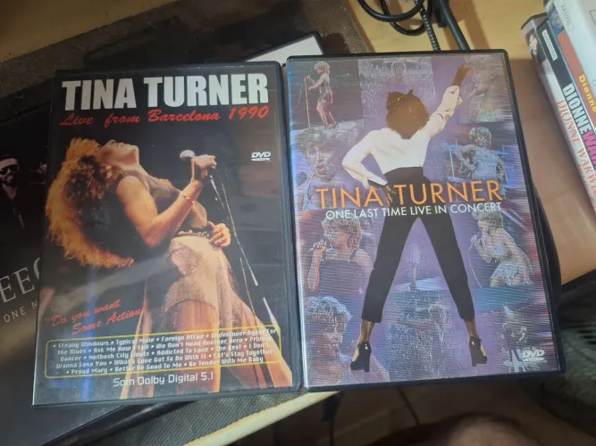 TINA TURNER - 2 DVDs