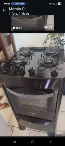 Fogão em bom estado de conservação, funcionando perfeitamente e pronto para uso! ?