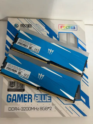 Kit memória 2x 8gb 16gb DDR4 3200 RGB