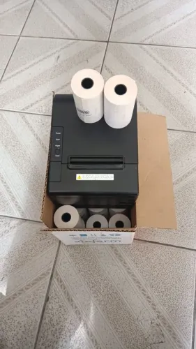 Impressora térmica+ 20 bobinas