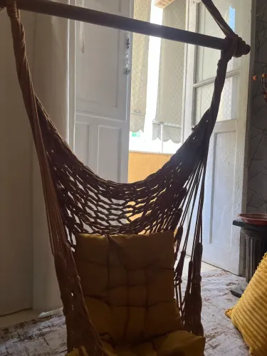 Balanço suspensa Macrame
