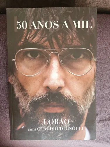 Livro 50 anos a mil Lobão