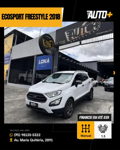 Ford Ecosport Freestyle 1.5 12V Flex 5P Mec. 2018