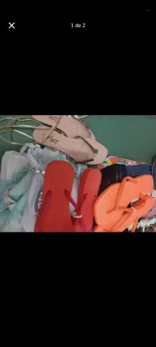 Lote roupas de bazar