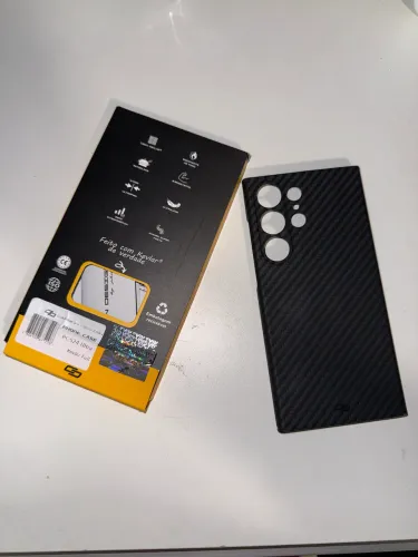 Capa em fibra de carbono Galaxy S24 Ultra