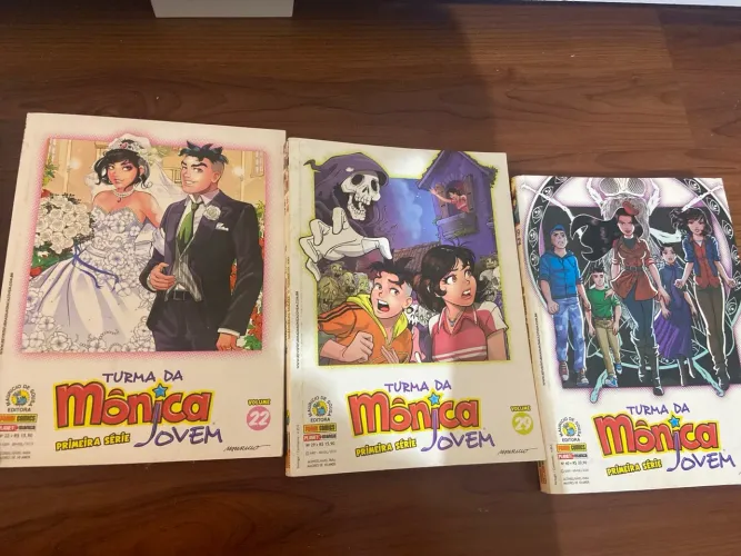 Turma da Mônica Jovem 1, 2, 22, 29 e 40