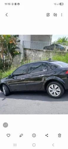 Renault Megane Sedan Dynamique Hi-flex 1.6 16V 2007