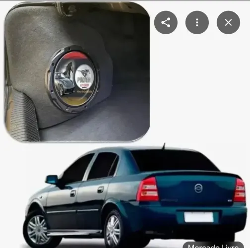 Caixa lateral do astra sedan
