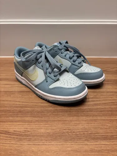 Nike Dunk Low Blue Clear Swoosh 