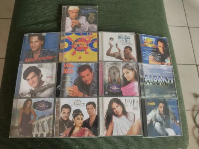 Cds tema de novelas todos em perfeito estado 