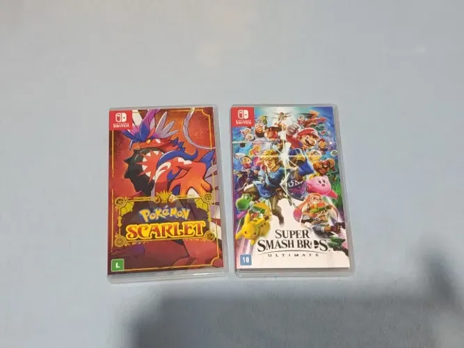 2 jogos de Switch