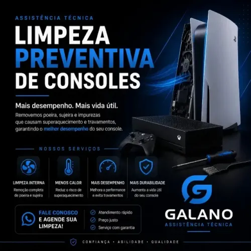 Limpeza Preventiva de Consoles