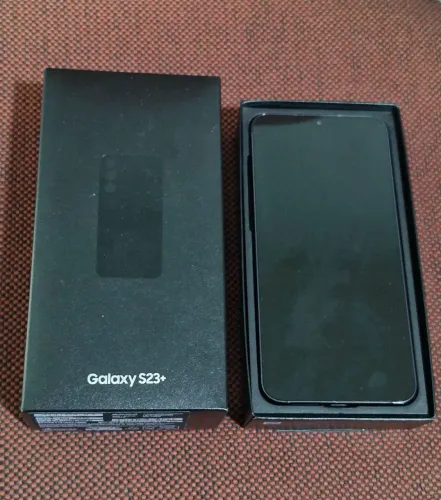 Samsung S23 + plus 256gb preto completo