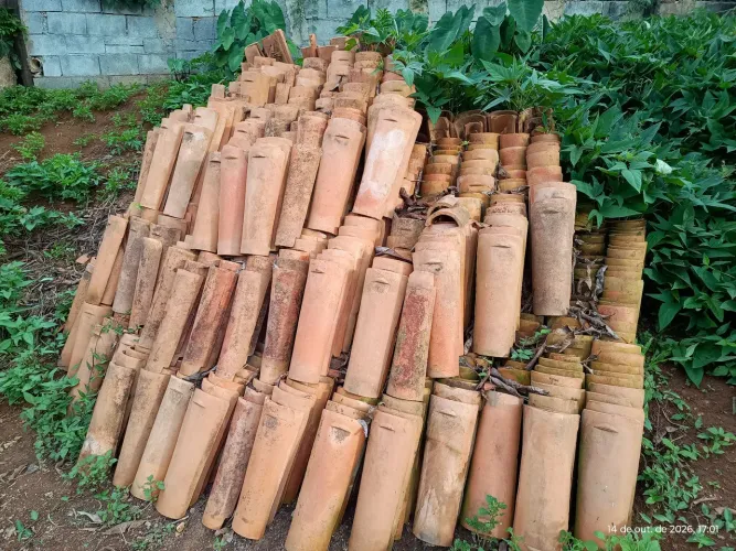 Telhas de barro