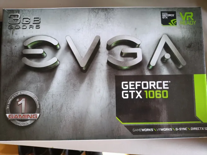 Placa de vídeo GTX 1060 3Gb evga 