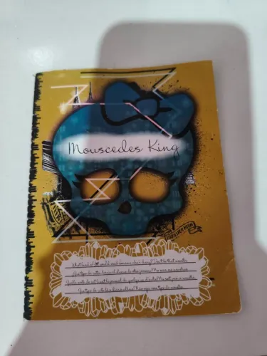 Diário Monster High Mouscedes King original