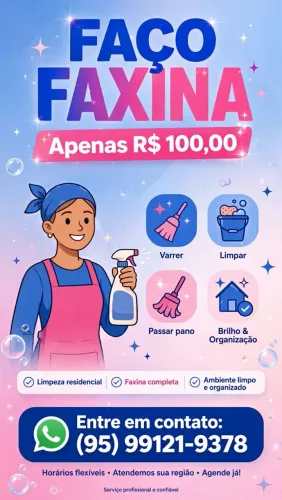 Faxina.