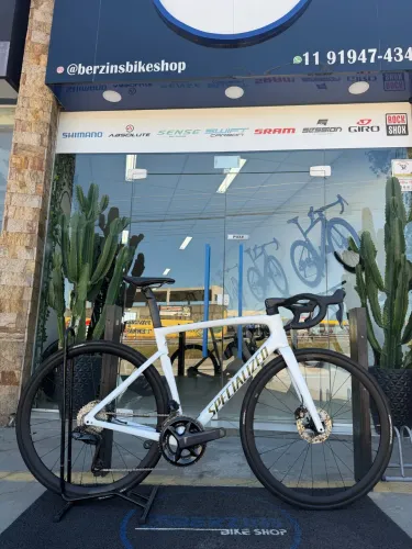 SPECIALIZED TARMAC SL7 CARBONO - 56 - SHIMANO ULTEGRA DI2 2x12V - FREIOS DURA ACE - NF