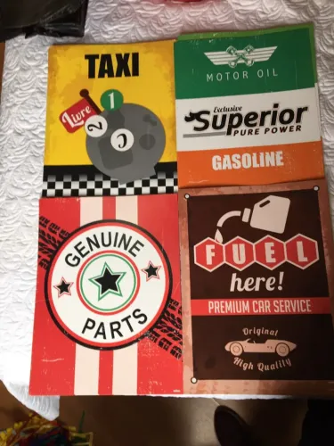 kit festa carros mecanica garragem vintage