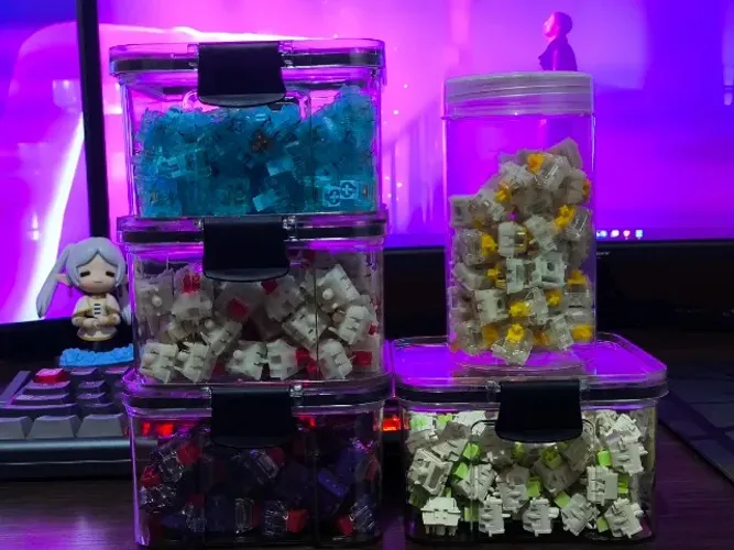 Switchs Mecanicos Akko, TTC, Gateron, Kailh, Leobog e mais