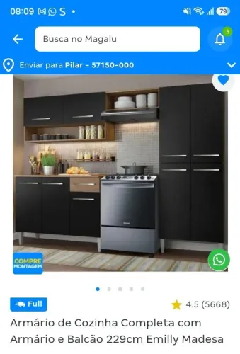 Vendo um armário novo na caixa