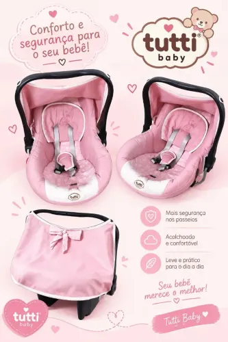 Bebê conforto Tutti Baby