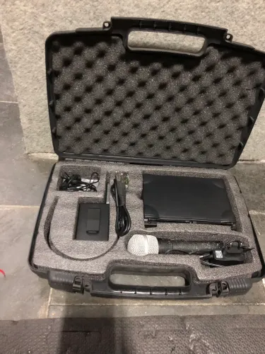 Microfone Lapela + Microfone Dinâmico