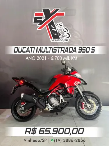 Ducati Multstrada 2021 km baixo 6.700