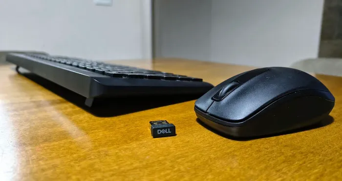 Kit Teclado e Mouse Dell sem fio