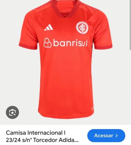 Camisa Vermelha do Internacional