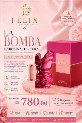 Carolina Herrera La Bomba EDP 80ml Original Importado