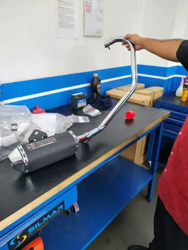 Escapamento Fortuna F1 mini para Fazer/Factor 2014 em diante