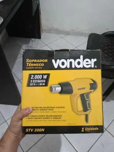 Soprador térmico vonder 2000w