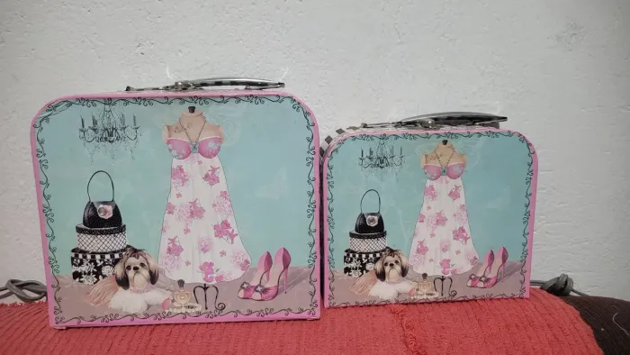 Kit maletas de maquiagem 