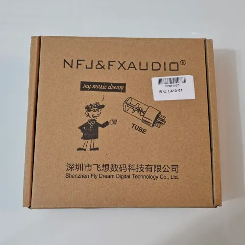 NFJ FXaudio Tube 03 pré amplificador