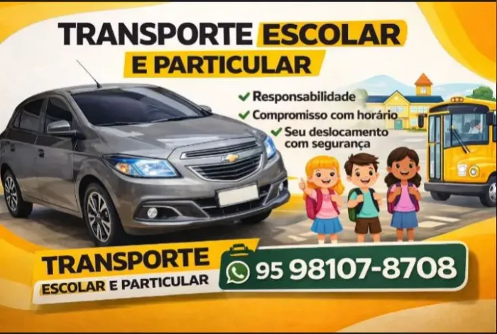 Transporte particular e escolar 